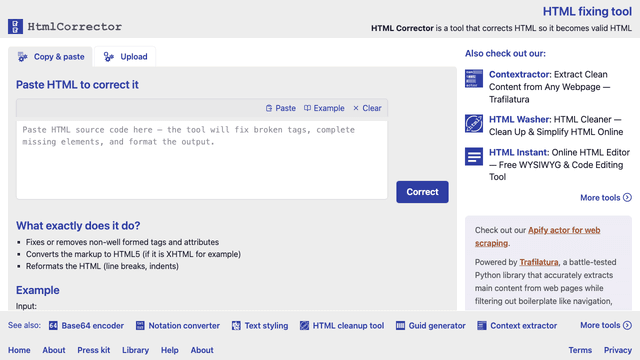 Homepage
